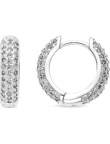 Boucles d'oreilles Luxenter Lesrat en argent