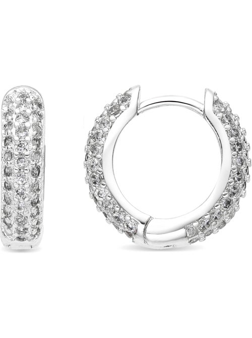 Boucles d'oreilles Luxenter Lesrat en argent - Kiabi