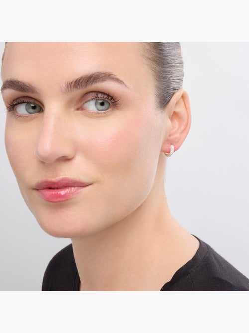 Boucles d'oreilles Luxenter Lesrat en argent - Kiabi