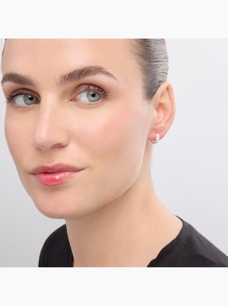 Boucles d'oreilles Luxenter Lesrat en argent Blanc - Kiabi