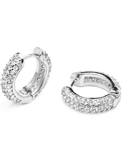 Boucles d'oreilles Luxenter Lesrat en argent - Kiabi