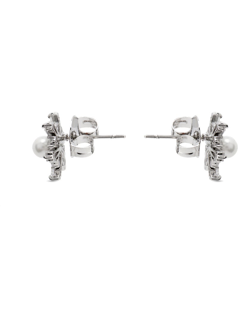 Boucles d'oreilles Luxenter Leth en argent Blanc - Kiabi