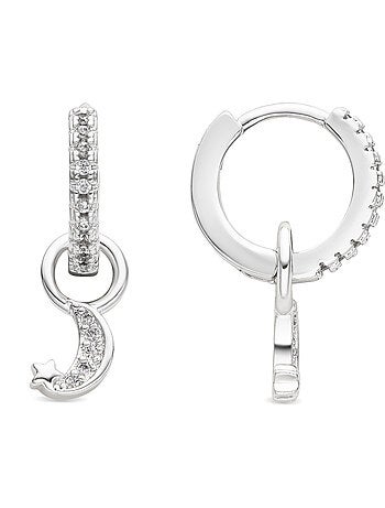 Boucles d'oreilles Luxenter Lingma en argent