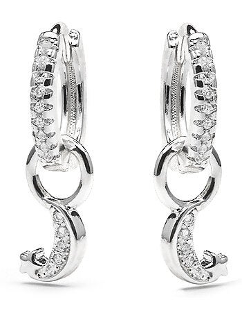 Boucles d'oreilles Luxenter Lingma en argent