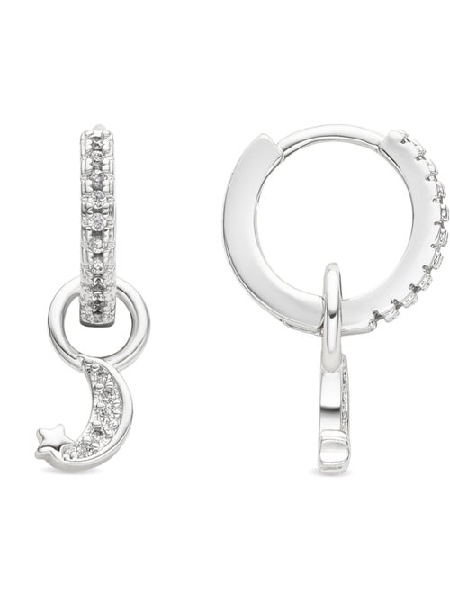 Boucles d'oreilles Luxenter Lingma en argent - Kiabi Boucles d'oreilles Luxenter Lingma en argent - Kiabi