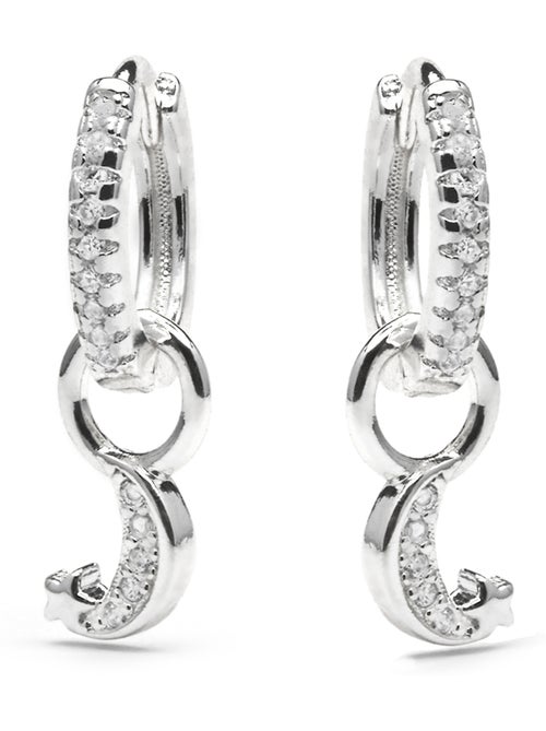 Boucles d'oreilles Luxenter Lingma en argent - Kiabi Boucles d'oreilles Luxenter Lingma en argent - Kiabi