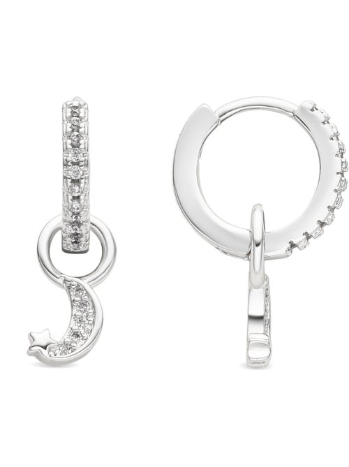 Boucles d'oreilles Luxenter Lingma en argent - Kiabi