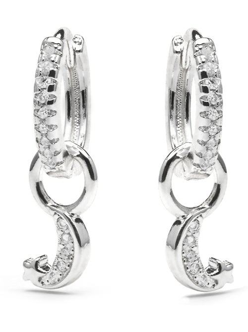 Boucles d'oreilles Luxenter Lingma en argent - Kiabi