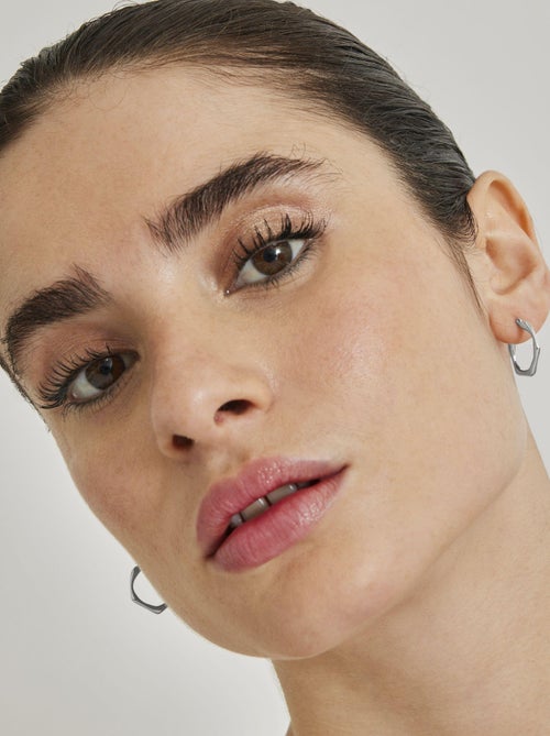 Boucles d'oreilles Luxenter Meria plaquées rhodium - Kiabi