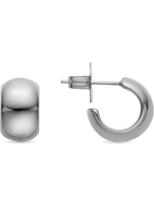 Boucles d'oreilles Luxenter Metha finition argentée - Kiabi