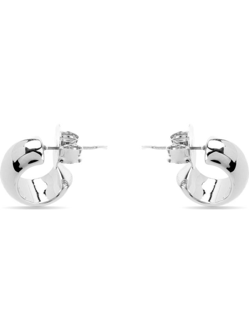 Boucles d'oreilles Luxenter Metha finition argentée Gris - Kiabi