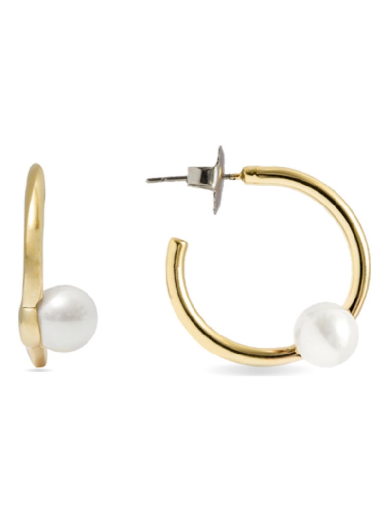 Boucles d'oreilles Luxenter Mezbe en or jaune 18 carats Argent - Kiabi