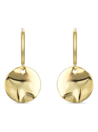 Boucles d'oreilles Luxenter Midnak en argent 925 et or jaune 18 carats