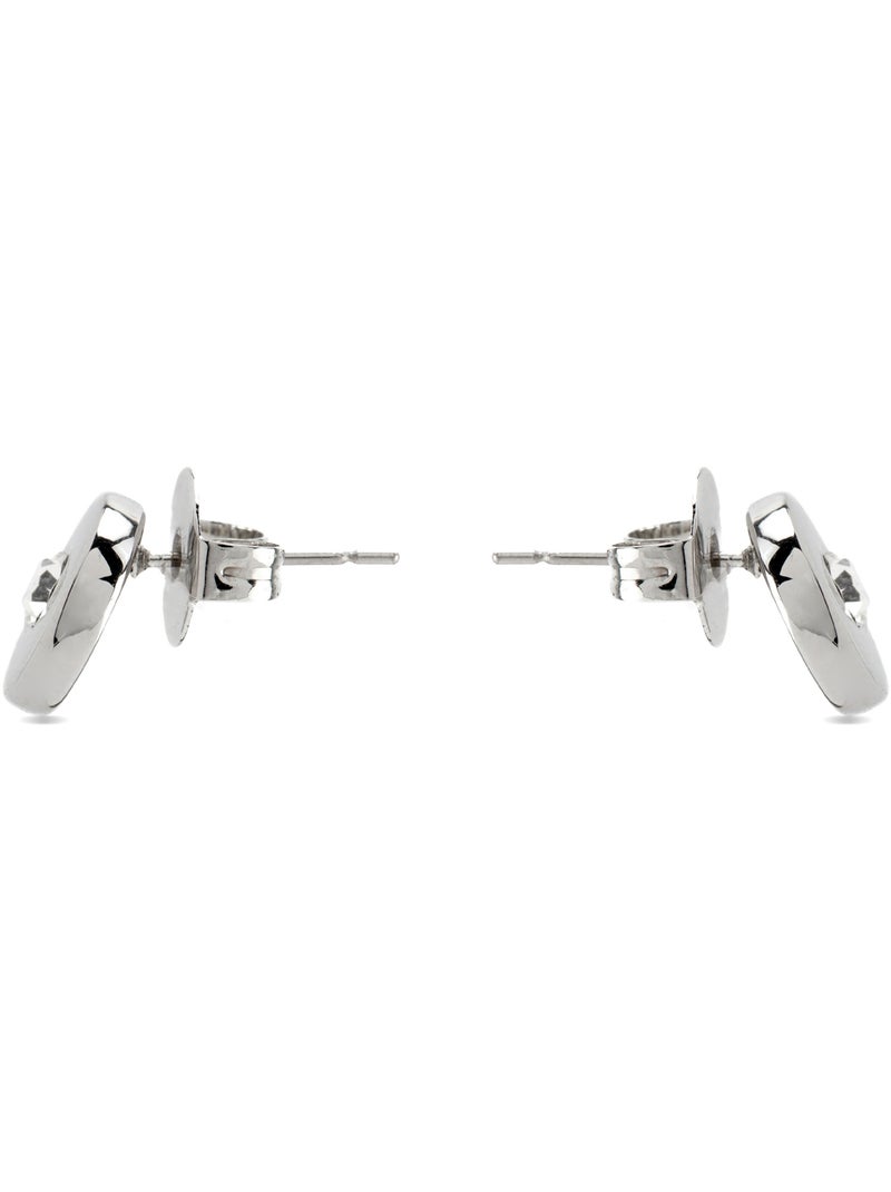 Boucles d'oreilles Luxenter Moi finition argentée Gris - Kiabi