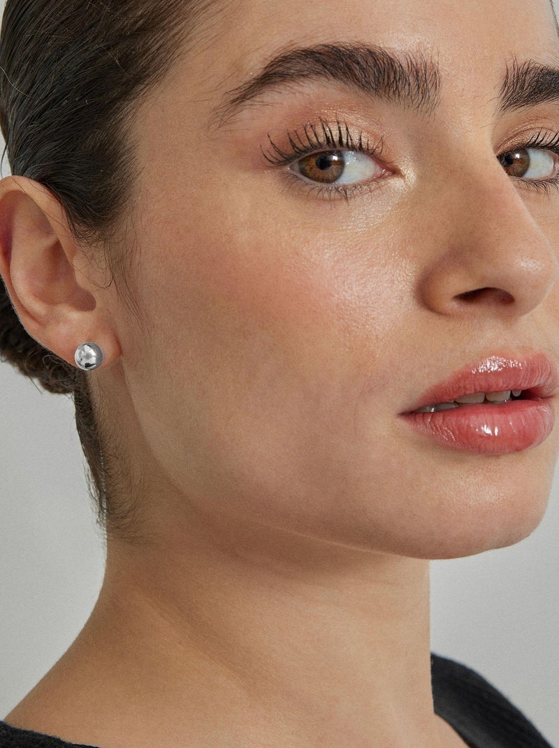 Boucles d'oreilles Luxenter Mosis rhodiées Argent - Kiabi