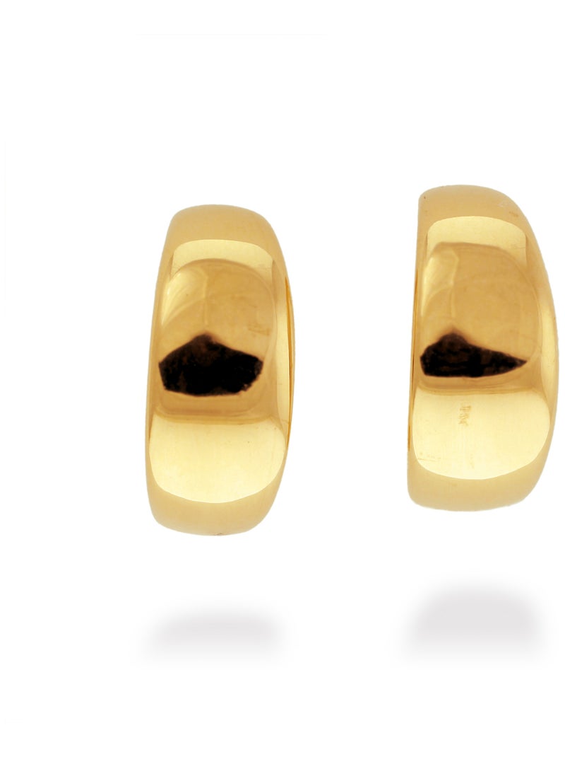 Boucles d'oreilles Luxenter Mrango finition or jaune 18 Kts Doré/or - Kiabi