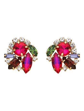 Boucles d'oreilles Luxenter Mutaj et plaqué or 18k