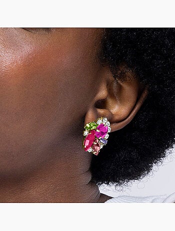 Boucles d'oreilles Luxenter Mutaj et plaqué or 18k