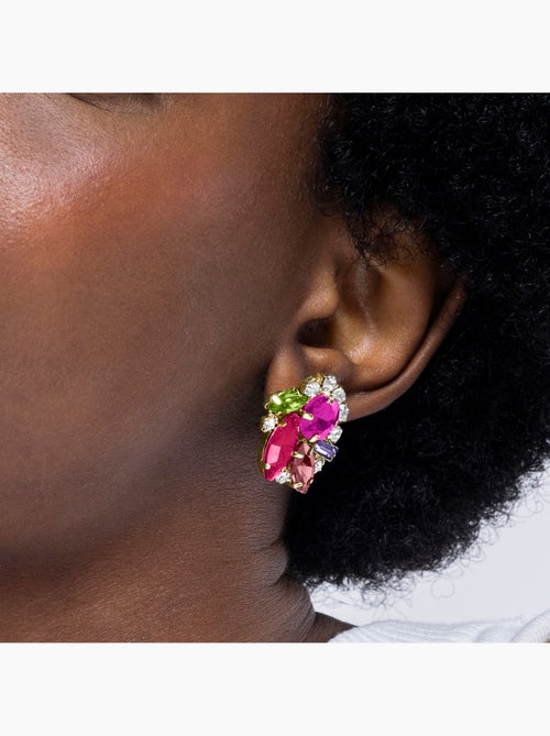 Boucles d'oreilles Luxenter Mutaj et plaqué or 18k - Kiabi