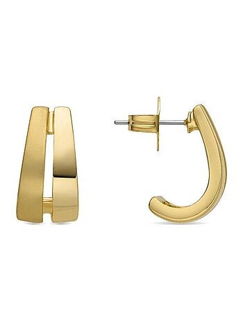 Boucles d'oreilles Luxenter Oirfan plaqué or 18 carats