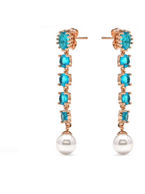 Boucles d'oreilles Luxenter or jaune 18k perles blanches - Mawey - Kiabi Boucles d'oreilles Luxenter or jaune 18k perles blanches - Mawey - Kiabi