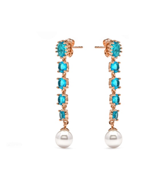 Boucles d'oreilles Luxenter or jaune 18k perles blanches - Mawey - Kiabi Boucles d'oreilles Luxenter or jaune 18k perles blanches - Mawey - Kiabi