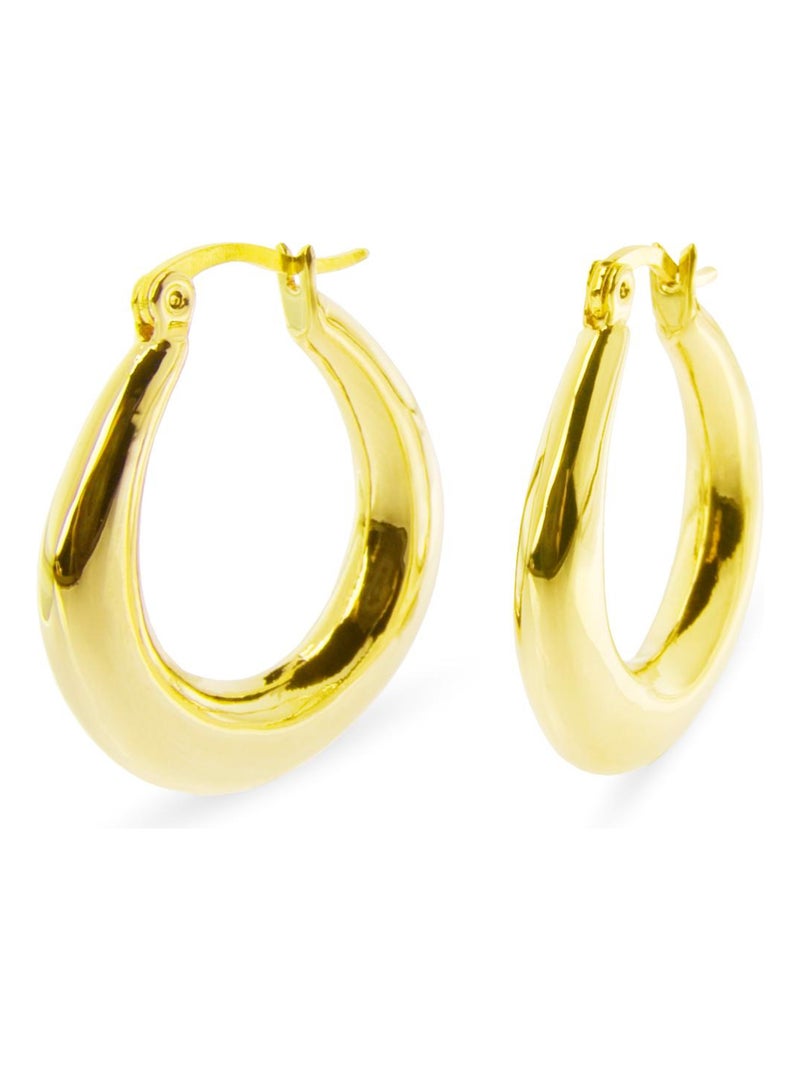 Boucles d'oreilles Luxenter Oumy en or jaune 18 carats Doré/or - Kiabi