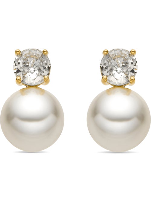 Boucles d'oreilles Luxenter Pacezu finition or 18k - Kiabi