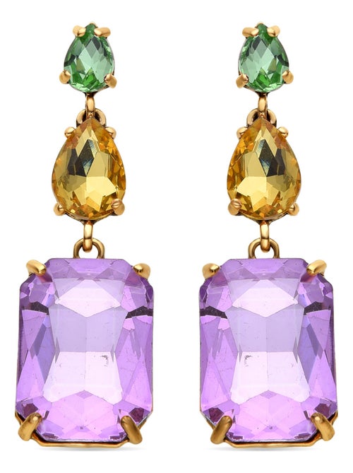 Boucles d'oreilles Luxenter Phiaqua et plaqué or 18k - Kiabi