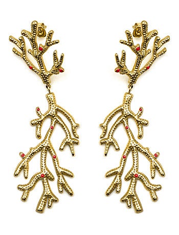 Boucles d'oreilles Luxenter plaqué or 18 carats - Ikuzol