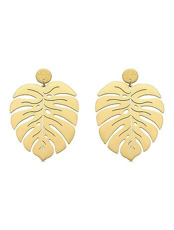 Boucles d'oreilles Luxenter plaqué or 18 carats - Mizay