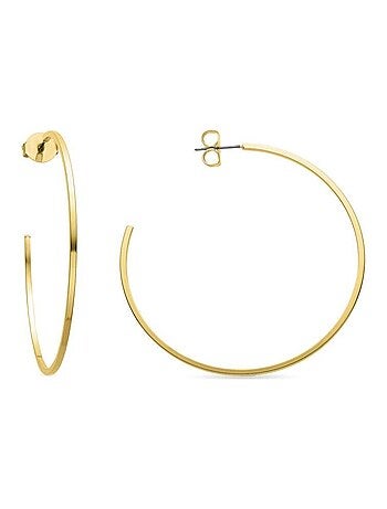 Boucles d'oreilles Luxenter plaqué or jaune 18 carats - Adron