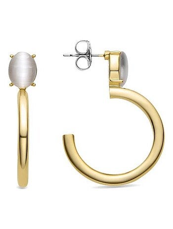 Boucles d'oreilles Luxenter plaqué or jaune 18 carats - Andoc