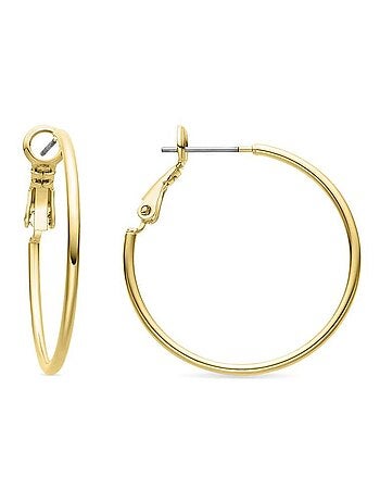 Boucles d'oreilles Luxenter plaqué or jaune 18 carats - Kelxo