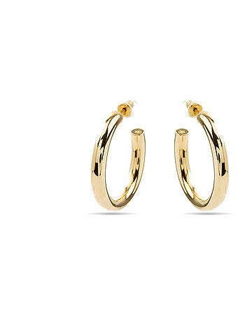 Boucles d'oreilles Luxenter plaqué or jaune 18 carats - Maret