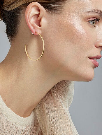 Boucles d'oreilles Luxenter plaqué or jaune 18 carats - Nemar