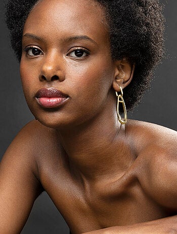 Boucles d'oreilles Luxenter plaqué or jaune 18 carats - Salsah