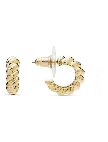 Boucles d'oreilles Luxenter plaqué or jaune 18 carats - Tomven