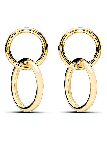 Boucles d'oreilles Luxenter Rada en or jaune 18 carats