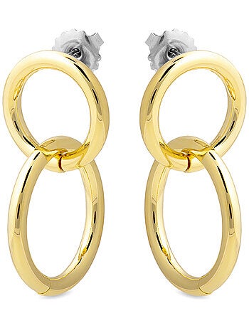 Boucles d'oreilles Luxenter Rada en or jaune 18 carats