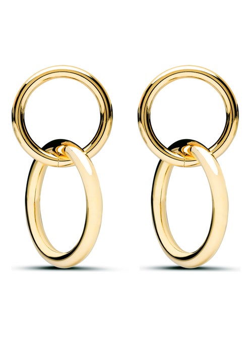 Boucles d'oreilles Luxenter Rada en or jaune 18 carats - Kiabi