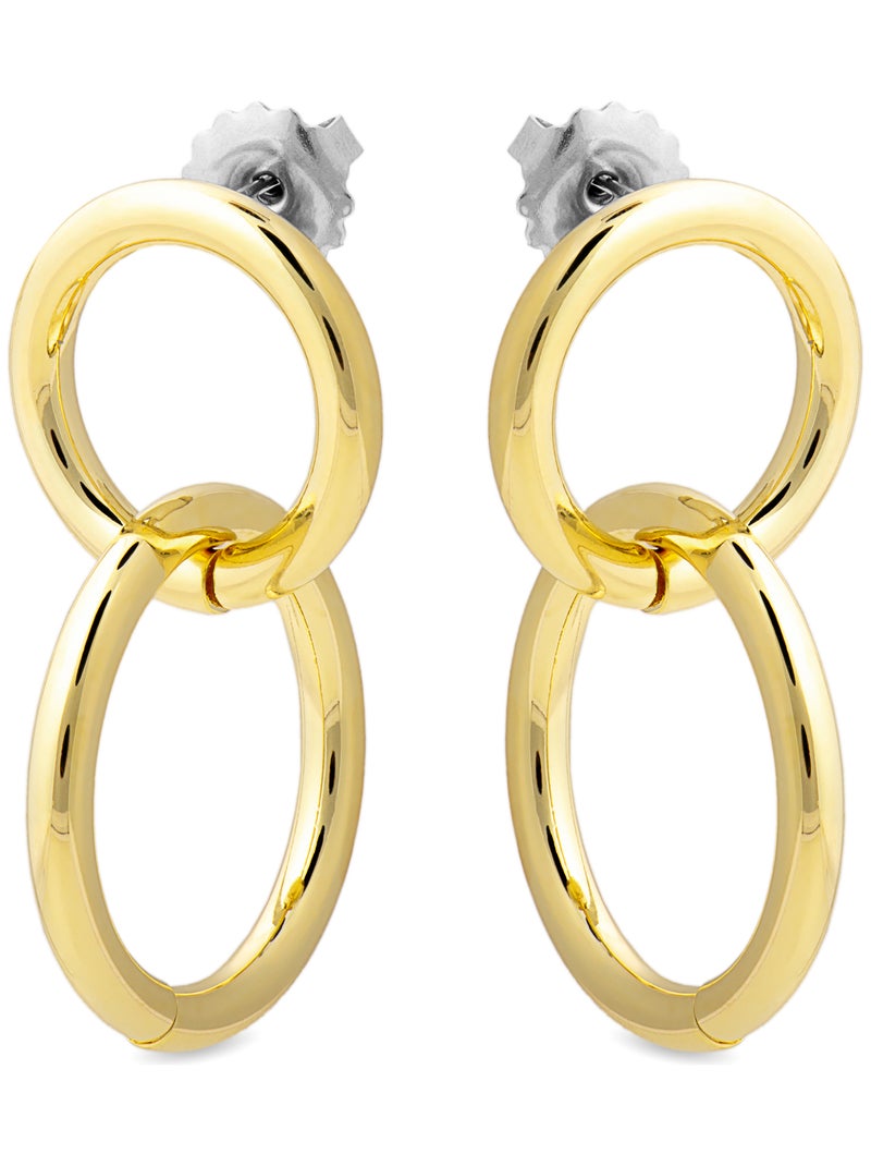 Boucles d'oreilles Luxenter Rada en or jaune 18 carats Doré/or - Kiabi