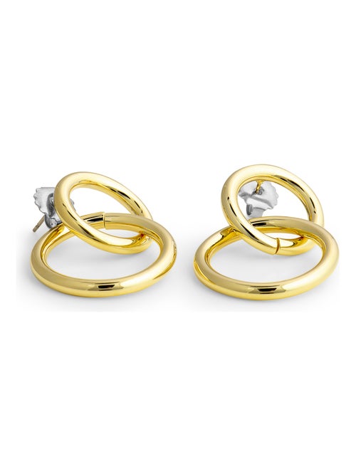 Boucles d'oreilles Luxenter Rada en or jaune 18 carats - Kiabi
