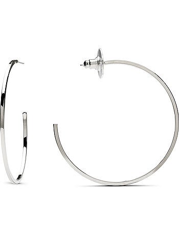 Boucles d'oreilles Luxenter rhodiées - Erkang