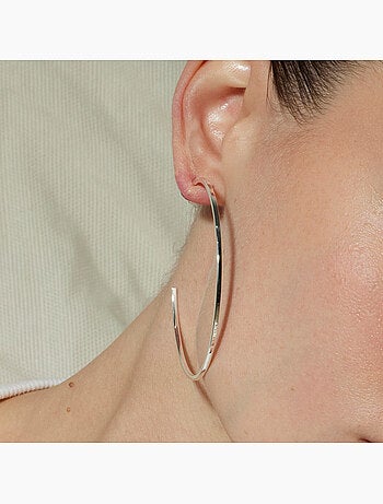 Boucles d'oreilles Luxenter rhodiées - Erkang