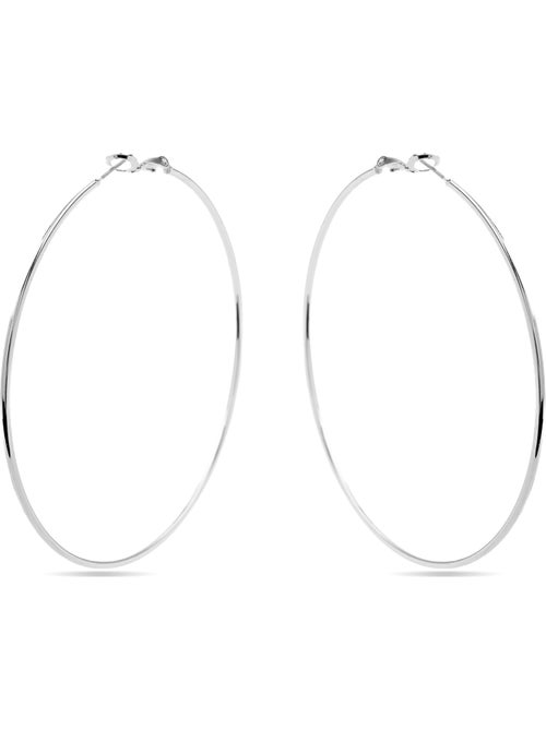 Boucles d'oreilles Luxenter rhodiées - Kelxo - Kiabi