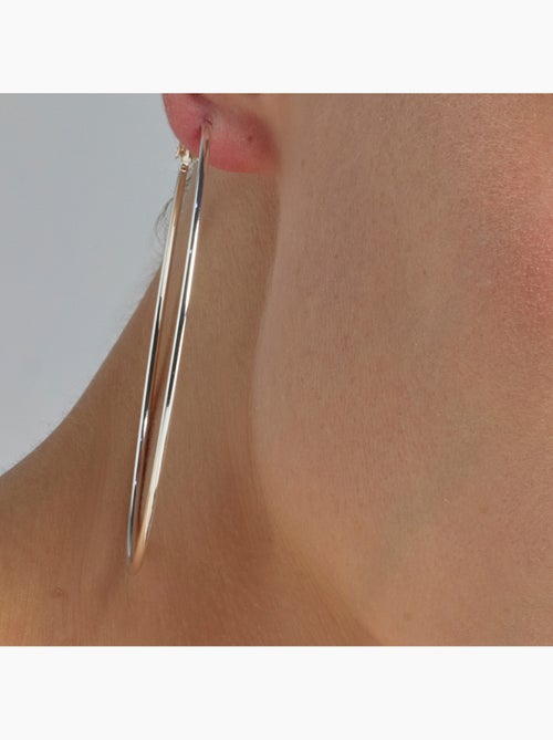 Boucles d'oreilles Luxenter rhodiées - Kelxo - Kiabi