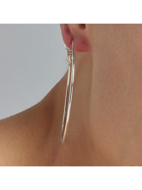 Boucles d'oreilles Luxenter rhodiées - Kelxo - Kiabi