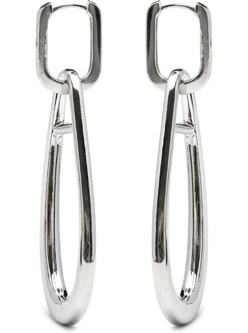 Boucles d'oreilles Luxenter rhodiées - Salsah - Kiabi Boucles d'oreilles Luxenter rhodiées - Salsah - Kiabi