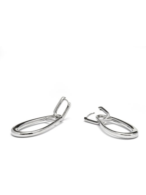 Boucles d'oreilles Luxenter rhodiées - Salsah - Kiabi